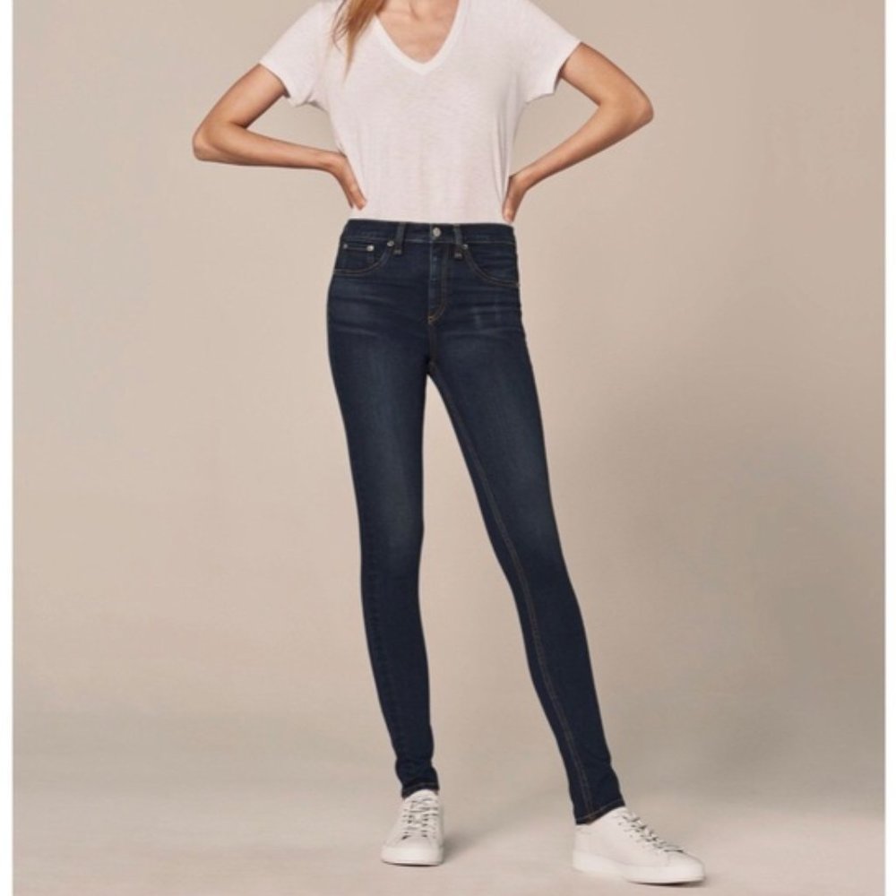 Rag & Bone Heritage Collection High Rise Skinny Denim Jeans Size 29